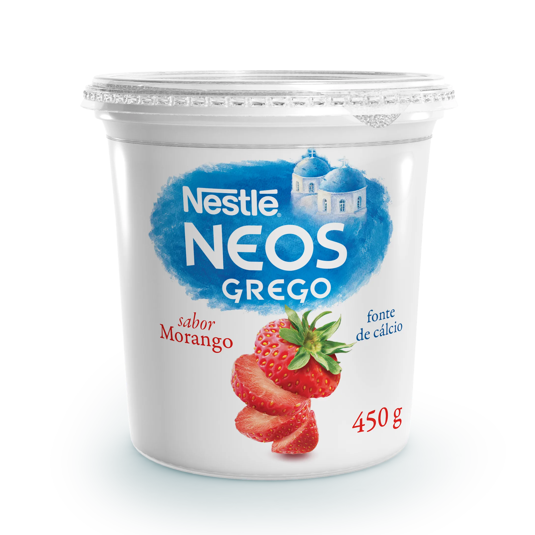 Iogurte Nestlé Neos Grego Morango 450g